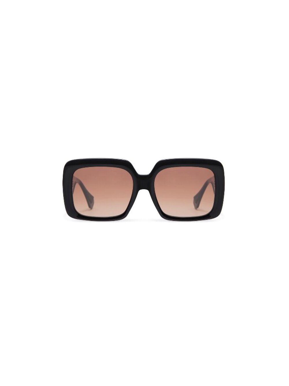 New Gigi Studios Women's Sunglasses Black Brown Lens Acetate Frame GigiStudios 1